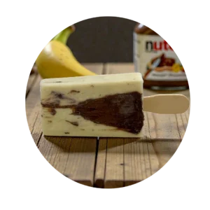 paleta Banana Nutella Banana Nutella