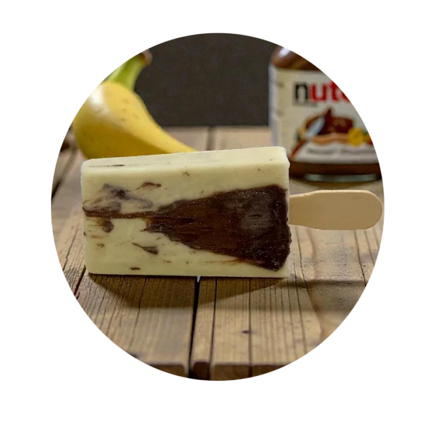 paleta Banana Nutella Banana Nutella
