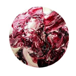 Mascarpone con frutos 2 Mascarpone con frutos del bosque