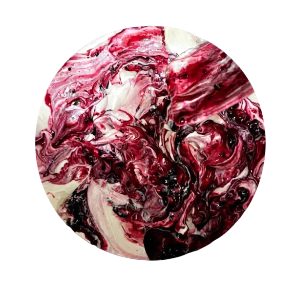 Mascarpone con frutos 2 Mascarpone con frutos del bosque