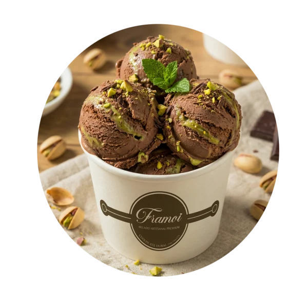 4_Mini Pote Chocolate Dubai Mini balde - Chocolate Dubai